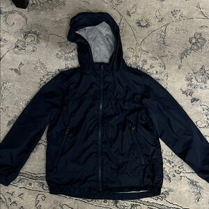 Navy Hooded Jacket
